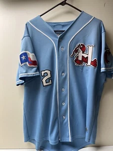 Met's Luisangel Acuna 2024 Game Used Worn Hickory Crawdads Jersey TOP PROSPECT - Picture 1 of 5