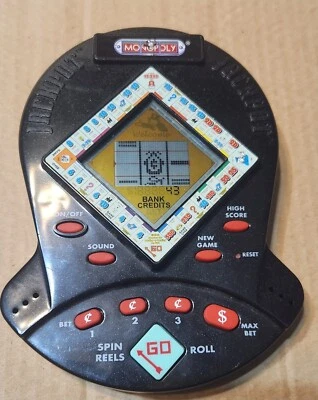 Vintage 1999 Monopoly Jackpot Electronic Handheld Game - Image 1 of 3