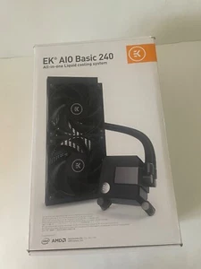 EKWB EK AIO Basic 240 - Sistema de refrigeración líquida todo en uno 3831109832493 usado - Imagen 1 de 11