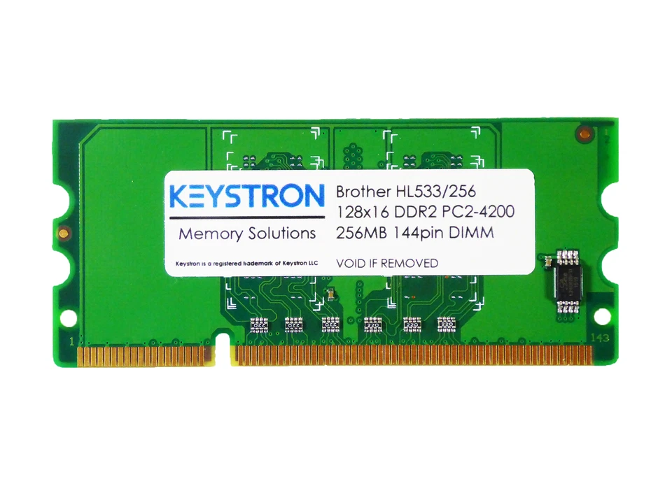 256MB DDR2 Memory for Brother Laser Printer HL-L8250CDN HL-L8350CDW HL-L8350CDWT - Image 1 of 1