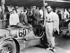 The Earl Of March With A C Type Mg Race Car 1931 Morris Garage Old Large Photo
