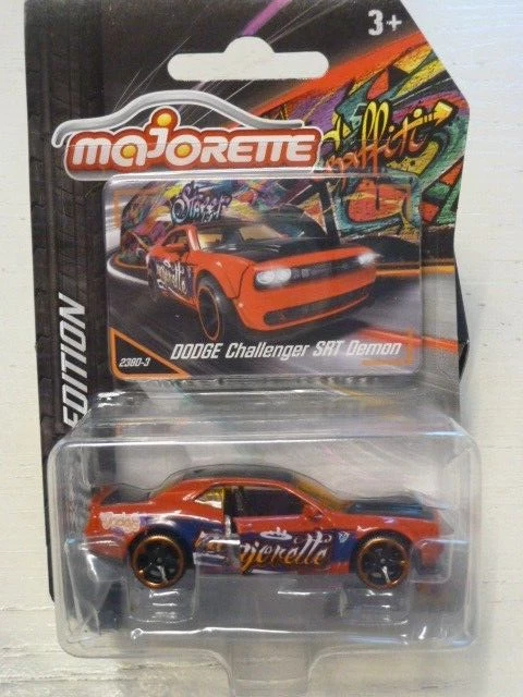 MAJORETTE LIMITED EDITION 11 Graffiti DODGE CHALLENGER SRT DEMON - Photo 1/1