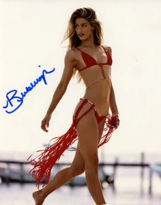 BERKLEIGH WRIGHT SIGNED 8x10 PHOTO SPORTS ILLUSTRATED SWIMSUIT MODEL BECKETT BAS - Picture 1 of 2