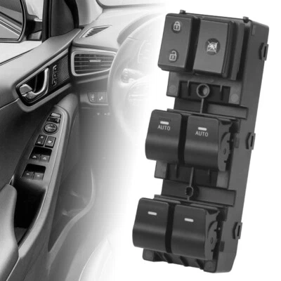 Переключатель управления стеклоподъемником передний левый 93570-G2020 для Hyundai Ioniq 2017-2021 - Изображение 1 из 4