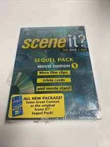 New Scene it? DVD Game Sequel Pack Movie Edition C5209 Mattel 2003 - 2005 Sealed - Picture 1 of 11