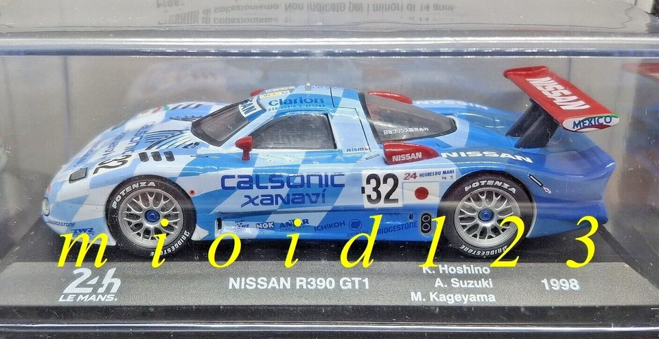 24h Le Mans 1998 - #32 NISSAN R390 GT1 : Hoshino Suzuki Kageyama- 1/43 Die-cast - Immagine 1 di 1