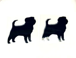 Affenpinscher Dog Stickers Iron On Decals For Clothes T-Shirt DIY 50mm x 2 - Picture 1 of 1