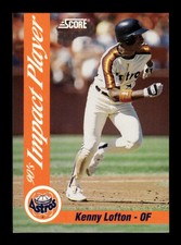 1992 Score Impact Players #32 Kenny Lofton