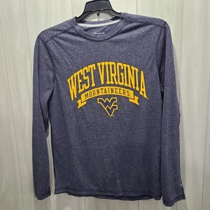 Champion West Virginia Mountaineers Langarm T-Shirt Gr. M grau Teamsport - Bild 1 von 6