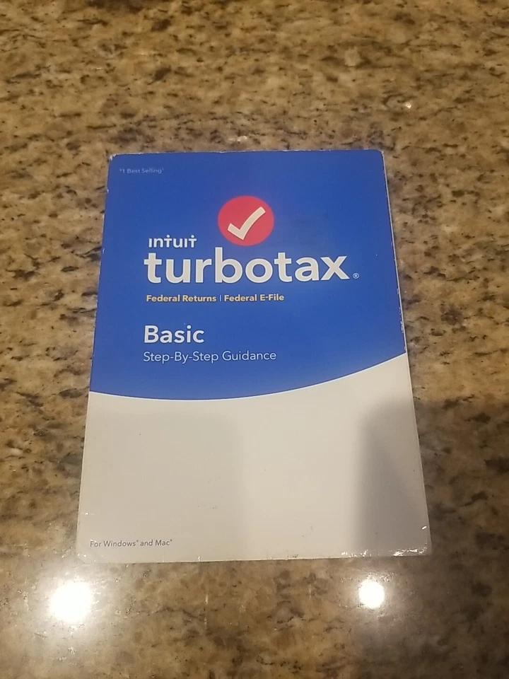 Intuit TurboTax Basic 2018 Federal Returns + Federal E-File for Windows and Mac  - Image 1 of 4