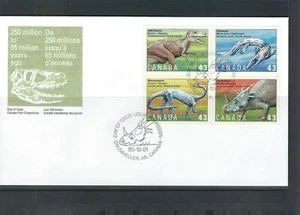 Canada SC # 1498a Dinosaurs FDC . Canada Post - Picture 1 of 1