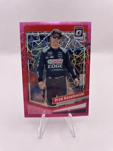 Brad Keselowski 2024 Donruss Racing Optic #8 Pink Velocity /79 - Picture 1 of 2
