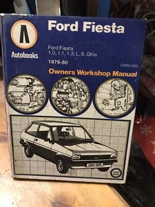 Autodata Owners Workshop Manual Ford Fiesta - Picture 1 of 1