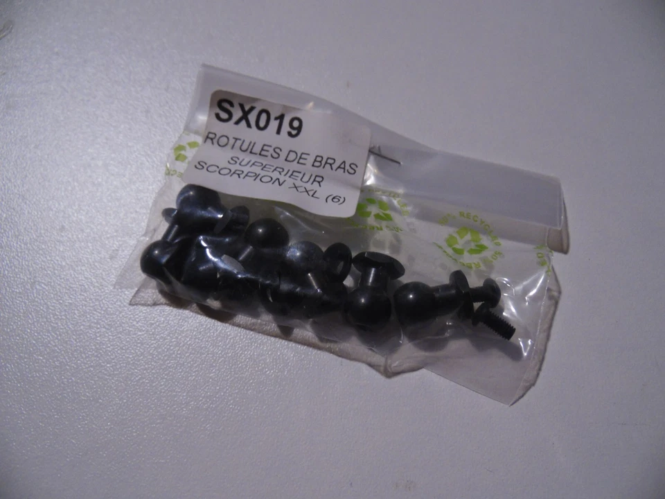 KYOSHO SX019 Upper Arm Pillow Ball (x6) SCORPION XXL - Photo 1/1
