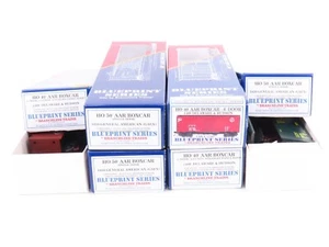 Lot of 6 HO Scale Branchline Blueprint Series Kits D&H GAEX AAR Boxcars - Picture 1 of 20