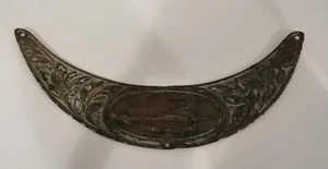 Plaque Soldat de la Grande Guerre 1914-1918 de casque Adrian français WWI 14 18 - Imagen 1 de 3
