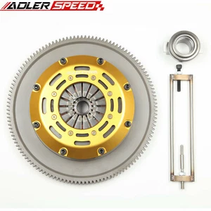 Racing Twin Disc Clutch+ Flywheel Standard For 04-18 Subaru WRX STI EJ25 6 Speed - Bild 1 von 6