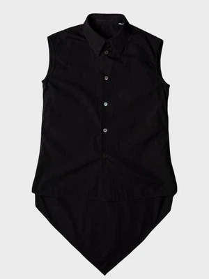 vintage Helmut  Lang 2000s pointed hem sleeveless shirt - size 38 - Imagen 1 de 4