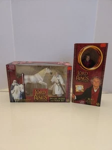 the lord of the rings the two towers Deluxe Horse And Rider And Bildo - Picture 1 of 6