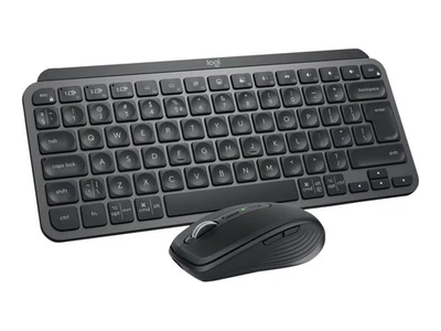 Logitech 920-011054 Wireless Bluetooth QWERTZ Grafite Mouse incluso MX Keys Mini - Immagine 1 di 4