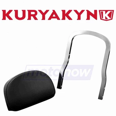 Kuryakyn Backrest Pad for Plug-N-Play Sissy Bar Mount for 2010-2016 Honda ib Foto 1 de 4