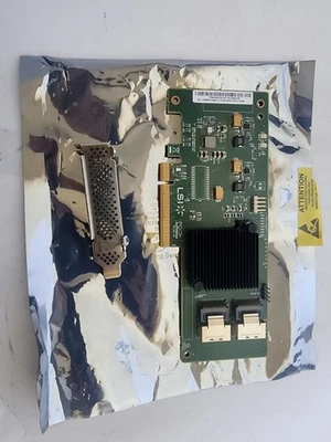 READ 6G SAS HBA LSI 9201-8i (=9211-8i) P20 IT Mode ZFS FreeNAS Mini Sas Cable - Image 1 of 4