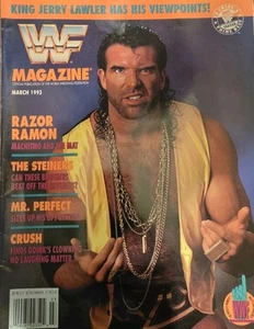 WWF Magazine March 1993 Razor Ramon Scott Hall - Foto 1 di 17