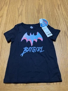NWT 4T Superhero Girls Batgirl Tshirt Black - Picture 1 of 19