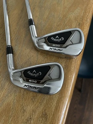 Callaway 2021 APEX DCB 6 y 7 hierros Elevate 85 ejes de acero regulares, estándar Foto 1 de 4