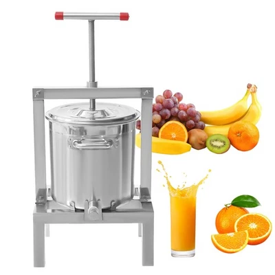 10L Manual Friut juice Presser Grape  Grape Juicer Beeswax Extractor Tool - Image 1 of 4