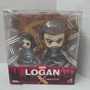 Disney Marvel Logan y X-23 Cosbaby Bobble-Head Figura Set por Hot Toy-Logan - Imagen 1 de 5