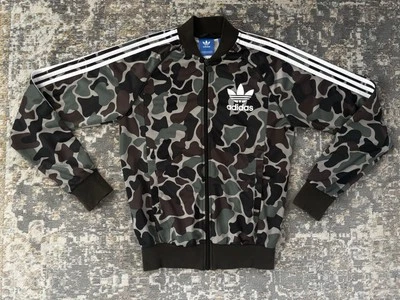 Chaqueta Adidas 2017 camuflada cremallera completa BS4959 (pequeña) Foto 1 de 4