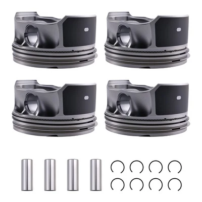 2.4L Piston Set for Buick Pontiac G5 G6 Solstice Saturn Vue 2006-2010 12593744 - Image 1 of 4