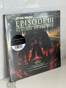 Star Wars Episode III Revenge of the Sith John Williams Lava Vinyl /LE 3000 - Picture 1 of 4