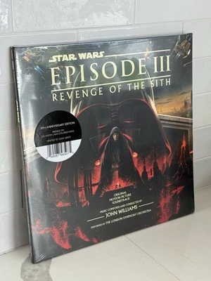 Star Wars Episode III Revenge of the Sith John Williams Lava Vinyl /LE 3000 - Image 1 of 4