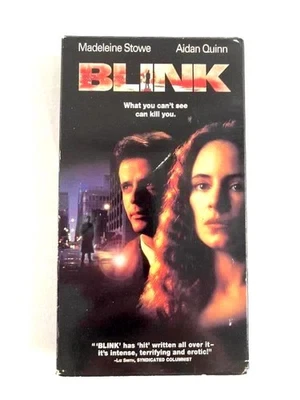 Vintage VHS Blink Madeleine Stone Aidan Quinn 1993 Columbia Pictures Rated R - Image 1 of 4