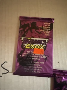 1993 Classic Deathwatch 2000 Trading Cards, Unopened Pack of 16 - Picture 1 of 2