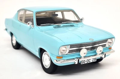 Cult 1/18 - Opel Kadett B Coupe Blue 1966 (Door Handle) Resin Scale Model Car - Image 1 of 4