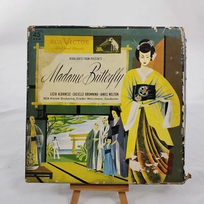 Highlight from Puccini's Madam Butterfly - 45 RPM - RCA Victor Records #WDM1068 - Image 1 of 4