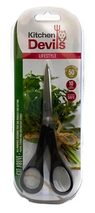 Fishkar Kitchen Devils All Purpose Scissors Stainless Steel High Quality - 7" - Picture 1 of 3