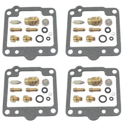4SET FOR Kawasaki KZ1100A 1981-1983 KZ1100 A Carburetor Repair Kit Carb Rebuild Foto 1 de 3