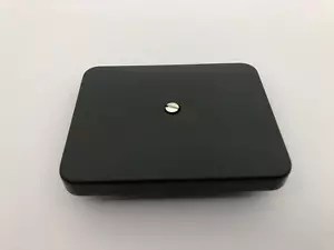 Busch Jaeger 1742 alpha nea Blindabdeckung ohne Tragring Basalt Schwarz Matt - Bild 1 von 2