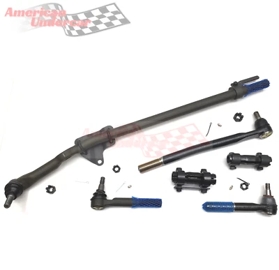 HD Tie Rod Drag Link Kit Ford F250 F350 Super Duty 2005 - 2007 2WD - Image 1 of 4