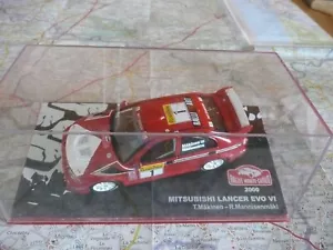 MITSUBISHI Lancer Evo VI n°1 Monté Carlo 2000 (Makinen) IXO 1/43 en boite - Foto 1 di 1