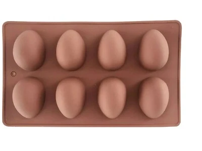 Plain Egg Easter egg Chocolate Cake Cookie Silicone Baking Mold Mould Decorating - image 1 of 4