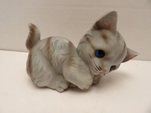 CERAMICA GATTINO OCCHI AZZURRI 4,50 POLLICI MINI - Foto 1 di 7