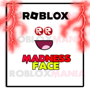 ROBLOX MADNESS FACE | HIGH VALUE | LIMITED - Bild 1 von 1