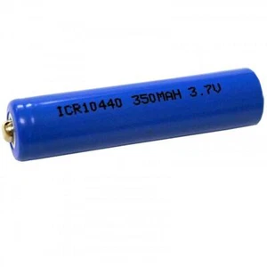 AAA Size 3.7v 10440 350mAh Rechargeable Lithium Battery ICR10440 - Picture 1 of 1