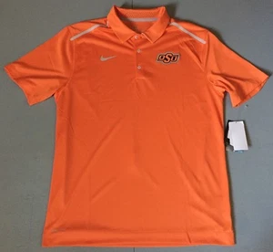 OSU Oklahoma State Cowboys Nike Dri-Fit Polo Shirt Men's Small Retail $80 - Picture 1 of 4