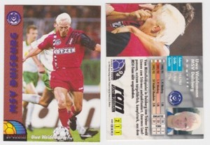 Panini ran football card 94 Uwe Weidemann MSV Duisburg # 211 (160858)